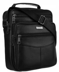  Rovicky Férfi Bőr Oldaltáska R-13203-M-3860 Black - Fekete (89255865-1)