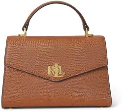 Lauren Ralph Lauren bőr táska barna, 431966765 - barna Univerzális méret