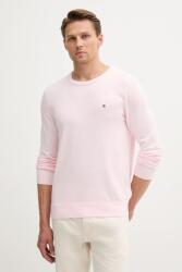 Tommy Hilfiger pamut pulóver könnyű, rózsaszín, MW0MW39999 - rózsaszín L - answear - 40 990 Ft