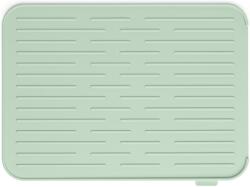 Brabantia SinkSide Silicone Dish Drying Mat edényszárító, csepegtető szőnyeg, csúszásmentes, bordázott felület, 325x438mm, szilikon, jáde zöld - 203329 (203329)