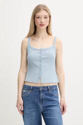 Abercrombie & Fitch top KI139-5412 - kék XL