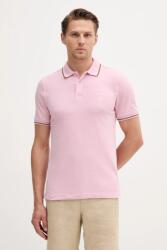 United Colors of Benetton poló rózsaszín, sima, 3F9HU302E - rózsaszín L