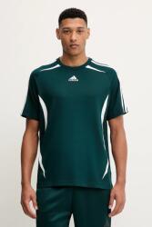 adidas Originals pamut póló Teamgeist zöld, mintás, KE0141 - zöld XL