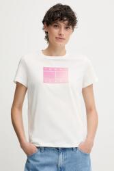 Tommy Jeans pamut póló fehér, DW0DW20905 - fehér L