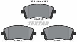 TEXTAR Fékbetét készlet TEXTAR 2355802 for SUBARU, MITSUBISHI, NISSAN (2355802)