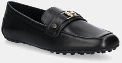 MICHAEL Michael Kors bőr mokaszin Mandy fekete, lapos talpú, 40T5MAFR1L. 001 - fekete Női 35.5