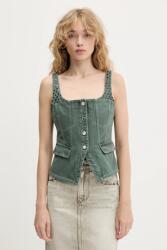 Stine Goya farmer top zöld, nyomott mintás, SG-PF25-T083-2393 - zöld M