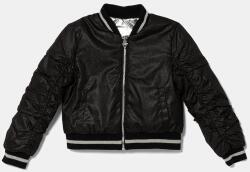GUESS kétoldalas gyerekdzseki fekete, J5YL00 WF250 - fekete 136-146
