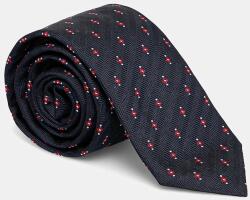 HUGO selyen nyakkendő - sötétkék Univerzális méret - answear - 19 990 Ft