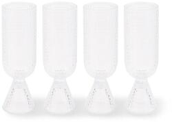 Pols Potten pezsgős poharak Rooftop 220 ml 4 db átlátszó - áttetsző Univerzális méret