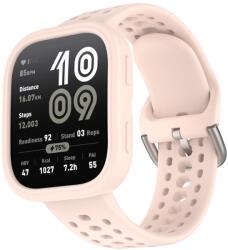 PROTEMIO COVER SET Szíj + Amazfit Bip 6 óratok világos rózsaszín