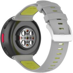 SPORTY Cserélhető szilikon szíj Polar Vantage V2 szürke-zöld