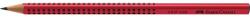 Faber-Castell Creion grafit B triunghiular grip 2001 Faber-Castell, rosu