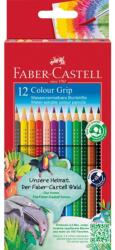 Faber-Castell Creioane colorate triunghiulare grip 2001 Faber-Castell, 12 culori/set