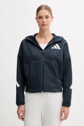 Adidas felső x Z. N. E sötétkék, nyomott mintás, kapucnis, JW5320 - sötétkék S