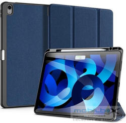 Apple iPad Air 13 (2024 / 2025), mappa tok, Smart Case, érintőceruza tartó, Dux Ducis Domo, sötétkék - mobil-box