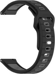  SPORTY Cserélhető szilikon szíj Garmin Vivoactive 6 fekete