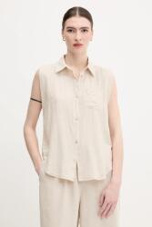 Benetton ing galléros, bézs, regular, 5ONVDQ0C1 - bézs XL