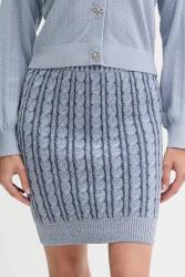 Guess pamut szoknya GISELLE mini, ceruza fazonú, W5YD68 Z3OU0 - kék XS