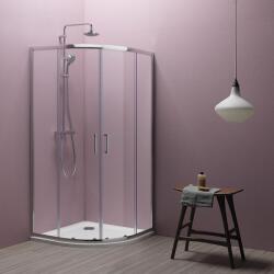 Kolpa San Eco Quat Tkp 90/k Silver + Ontex 90/o Előlapos Tálca+szifon (klp-888888)