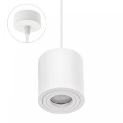 spectrumLED CHLOE GU10 SURFACE MOUNTED GU10 250V IP65 90x97mm WHITE round, fixed, round base (SLIP005033_ZWIS)