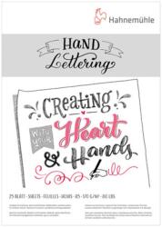  Papírtömb HAHNEMÜHLE a következő címen HAND LETTERING | different dimensions