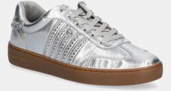 Michael Kors bőr sportcipő Scotty - ezüst Női 40