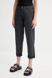 G-Star nadrág szürke, magas derekú chino, D25257-D715 - szürke 26/30