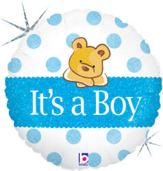 Javoli Baby Boy Bear Holo fólia lufi 46 cm (GBB86826H)