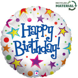 Javoli Happy Birthday Bright fólia lufi 46 cm (GBB86181)
