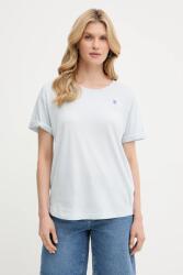 G-Star Raw pamut póló fehér - kék XS