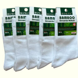 aura. via AURA VIA Női zokni 5 par Fehér (AU8618)