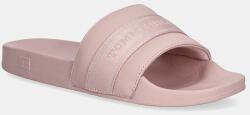 Tommy Hilfiger papucs HILFIGER POOLSIDE WITH WEBBING rózsaszín, női, FW0FW08529 - rózsaszín Női 39