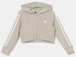 Adidas gyerek felső bézs, nyomott mintás, kapucnis, KB7300 - bézs 164