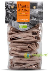 Pasta D'alba Paste Tagliatelle din Grau Dur si Castane Ecologice/Bio 250g