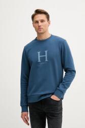 Hackett pamut melegítőfelső nyomott mintás, HM5800002 - kék L