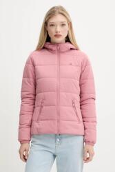 Tommy Jeans rövid kabát rózsaszín, átmeneti, DW0DW20959 - rózsaszín XS