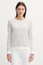 Tommy Hilfiger pulóver könnyű, fehér, WW0WW40099 - fehér L