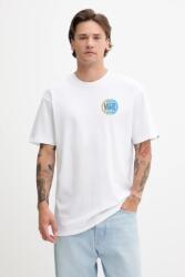 Vans pamut póló fehér, nyomott mintás, VN000M6RWHT1 - fehér M