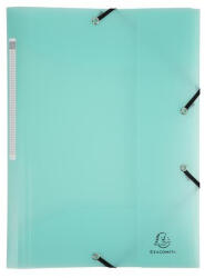 Exacompta Gumis mappa, PP, A4, EXACOMPTA "Chromaline Pastel", zöld (55173E) - iroszer24