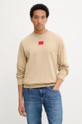 HUGO BOSS pamut melegítőfelső fekete, nyomott mintás, 50447964 - zöld XXL - answear - 38 990 Ft