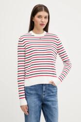 Tommy Hilfiger pamut pulóver könnyű, fekete, DW0DW20159 - burgundia XL