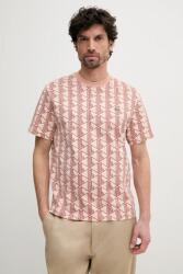 Lacoste t-shirt narancssárga, férfi, mintás, TH2831 - narancssárga S
