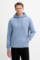 Tommy Hilfiger pamut melegítőfelső melange, kapucnis, DM0DM21922 - kék XL