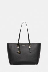 MICHAEL Michael Kors bőr táska QUINN fekete, 30T5GQNT9L - fekete Univerzális méret