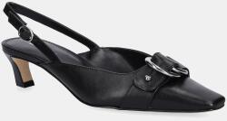 MICHAEL Michael Kors bőr tűsarkú Jaden fekete, 40T5JDMS2L. 001 - fekete Női 36