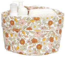 Little Dutch Cos de depozitare rotund pentru comoda de infasat - Vintage Little Flowers - Little Dutch