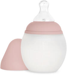 Elhée Biberon din silicon 240 ml - Blush - Elhée
