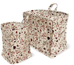 Nuuroo Cos de depozitare din bumbac organic - Set 2 bucati - Lumi - Koala Flower - Nuuroo