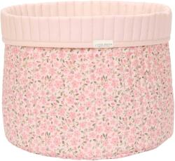 Little Dutch Cos de depozitare rotund matlasat pentru comoda de infasat - mare - Fairy Floral - Little Dutch